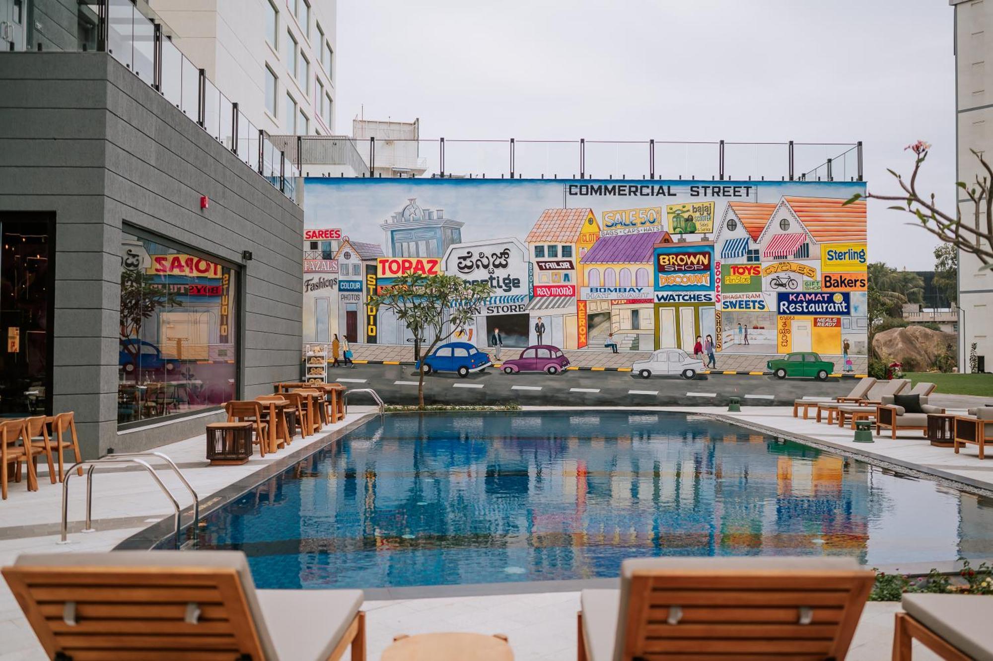 ホテル Moxy Bengaluru Airport Prestige Tech Cloud Devanahalli エクステリア 写真