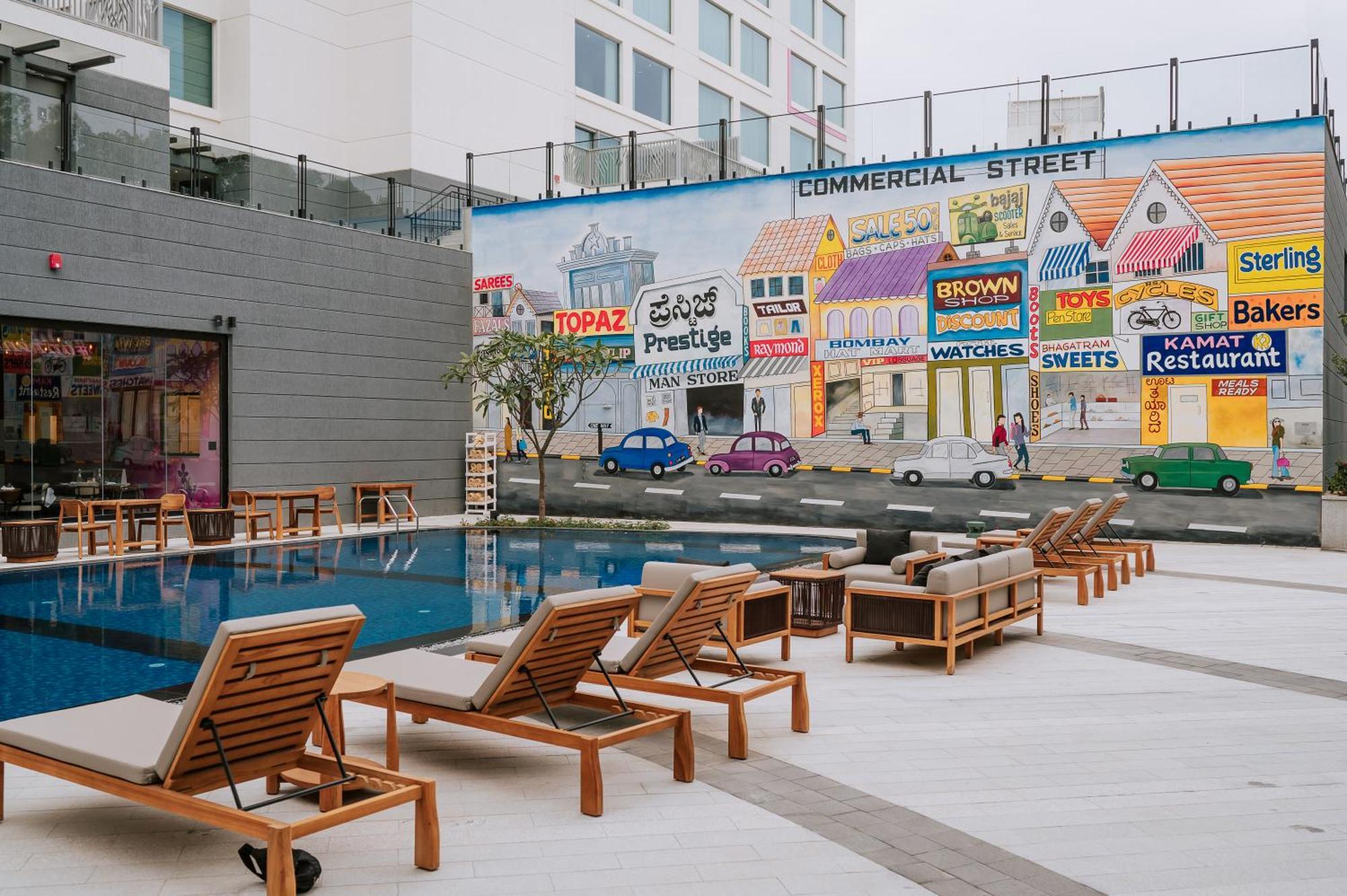 ホテル Moxy Bengaluru Airport Prestige Tech Cloud Devanahalli エクステリア 写真
