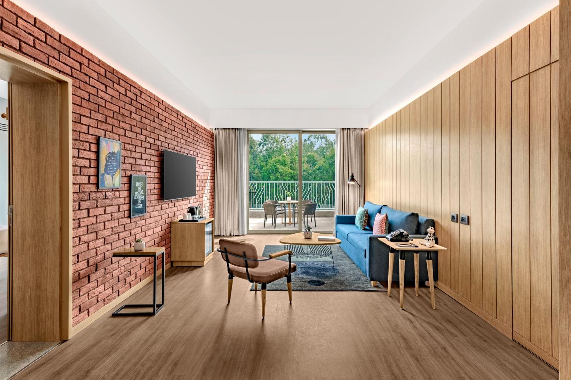 ホテル Moxy Bengaluru Airport Prestige Tech Cloud Devanahalli エクステリア 写真